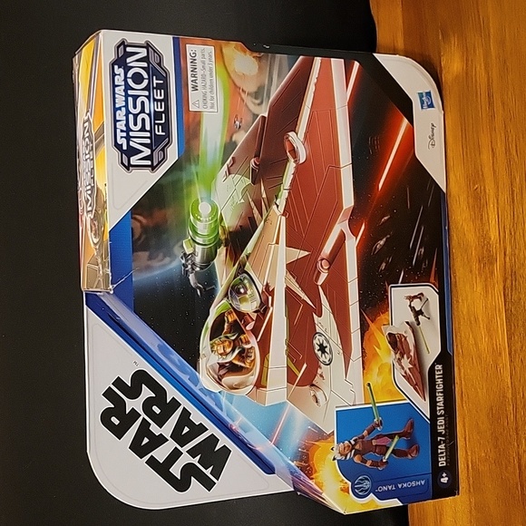Star Wars Mission Fleet Delta-7 Jedi Starfighter - Picture 1 of 6